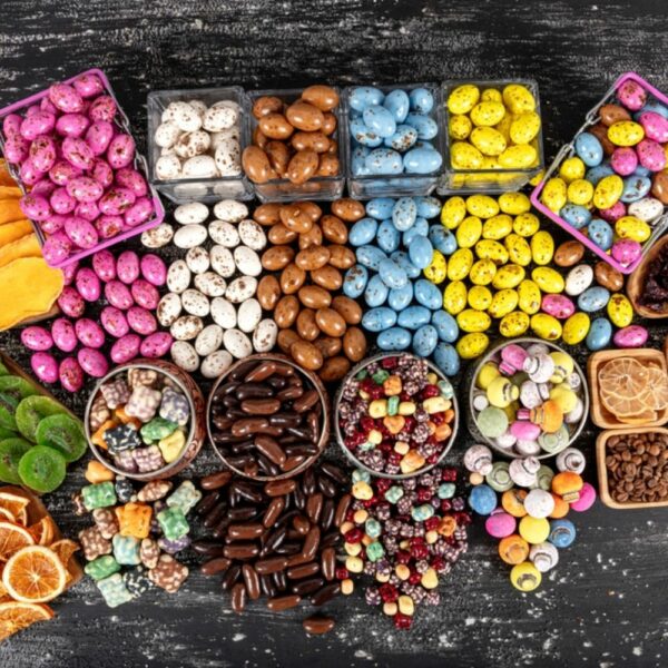 Coated Fruits and Nuts Chocolate